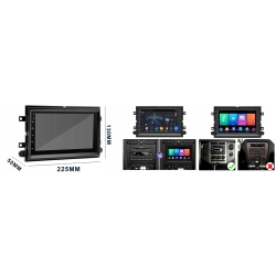 RADIO 2 DIN FORD MUSTANG V 2004-2010 ANDROID RDS WIFI USB 4/64GB SIM