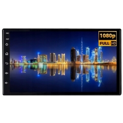RADIO 2 DIN RDS BLUETOOTH ANDROID AUTO CARPLAY USB 7 CALI 4X50W