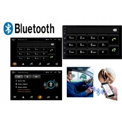RADIO 2 DIN RDS BLUETOOTH ANDROID AUTO CARPLAY USB 7 CALI 4X50W