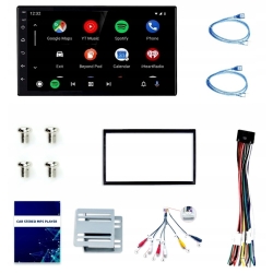 RADIO 2 DIN RDS BLUETOOTH ANDROID AUTO CARPLAY USB 7 CALI 4X50W