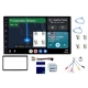 RADIO 2 DIN RDS BLUETOOTH ANDROID AUTO CARPLAY USB 7 CALI 4X50W