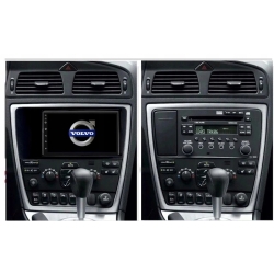 RADIO NAWIGACJA GPS ANDROID VOLVO XC70 S60 V70 2005-2009 USB WIFI CARPLAY PO ZWROCIE