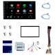 RADIO 2 DIN RDS BLUETOOTH ANDROID AUTO CARPLAY USB 7 CALI 4X50W PO ZWROCIE
