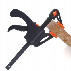 ŚCISK ZACISK STOLARSKI 115MM MODELARSKI SPRĘŻYNOWY KLIPS MOCNY JEDNORĘCZNY