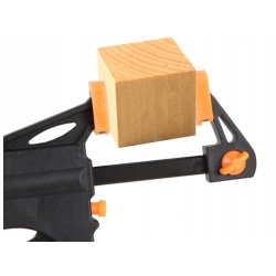 ŚCISK ZACISK STOLARSKI 115MM MODELARSKI SPRĘŻYNOWY KLIPS MOCNY JEDNORĘCZNY