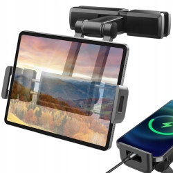 UCHWYT SAMOCHODOWY NA TABLET/TELEFON NA ZAGŁÓWEK REGULOWANY
