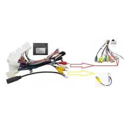 MODUŁ CANBUS DO RADIA ANDROID TOYOTA Z KAMERĘ WERSJA JBL