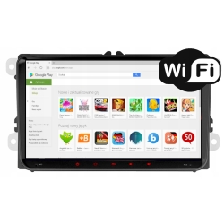 RADIO NAWIGACJA GPS ANDROID VW TOURAN 2003-2015 WIFI CARPLAY 4/64GB PO ZWROCIE