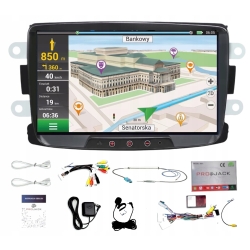 RADIO NAWIGACJA GPS RENAULT CAPTUR 2013-2019 BT CARPLAY 4GB 64GB MIKROFON