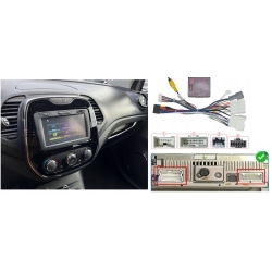 RADIO NAWIGACJA GPS RENAULT CAPTUR 2013-2019 BT CARPLAY 4GB 64GB MIKROFON