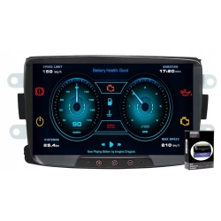 RADIO NAWIGACJA GPS RENAULT CAPTUR 2013-2019 BT CARPLAY 4GB 64GB MIKROFON