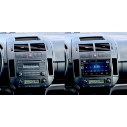 RADIO GPS VW POLO B 8N 2001-2009 USB CARPLAY ANDROID AUTO KAMERA