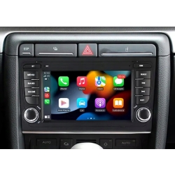 RADIO NAWIGACJA GPS ANDROID AUDI A4 B6 B7 2000-08 CARPLAY 4/64GB MODEM SIM PO ZWROCIE