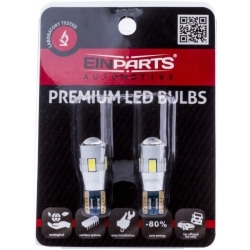ŻARÓWKI 3W LED W5W SMD CANBUS 6000K BIAŁE EINPARTS 2 SZTUKI