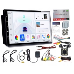 RADIO GPS 2DIN WiFI BLUETOOTH RDS CARPLAY ANDROID AUTO 4GB 64GB KAMERA