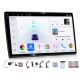 RADIO GPS 9 CALI 2 DIN ANDROID CARPLAY WIFI BLUETOOTH USB 4GB 64GB QLED PO ZWROCIE