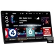 RADIO GPS 9 CALI 2 DIN ANDROID CARPLAY WIFI BLUETOOTH USB 4GB 64GB QLED PO ZWROCIE