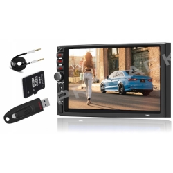 RADIO 2 DIN AUDI A6 C5 1997-2004 ANDROID AUTO CARPLAY KAMERA USB AUX BT PO ZWROCIE