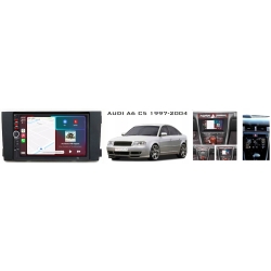 RADIO 2 DIN AUDI A6 C5 1997-2004 ANDROID AUTO CARPLAY KAMERA USB AUX BT PO ZWROCIE