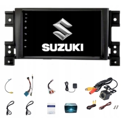 RADIO SUZUKI GRAND VITARA 2005-2014 ANDROID CARPLAY WIFI USB 2/64GB KAMERA PO ZWROCIE