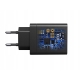 SZYBKA ŁADOWARKA SIECIOWA 4xUSB QUICK CHARGE 3.0 CZARNA