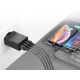 SZYBKA ŁADOWARKA SIECIOWA 4xUSB QUICK CHARGE 3.0 CZARNA