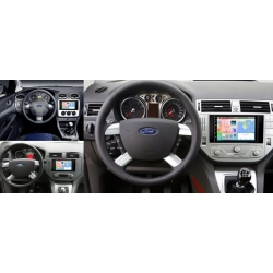 RADIO ANDROID USB WIFI BT FORD C-MAX KUGA GALAXY SMAX FOCUS 6GB 128GB