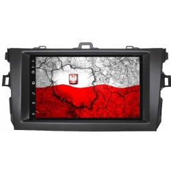 RADIO NAWIGACJA GPS ANDROID BT TOYOTA COROLLA 2006-2013 6GB 128GB