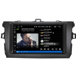 RADIO NAWIGACJA GPS ANDROID BT TOYOTA COROLLA 2006-2013 6GB 128GB
