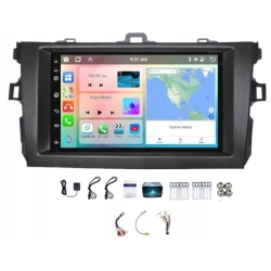 RADIO NAWIGACJA GPS ANDROID BT TOYOTA COROLLA 2006-2013 6GB 128GB
