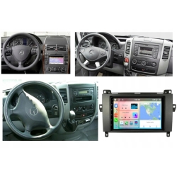 RADIO ANDROID MERCEDES W169 W906 W639 W245 CARPLAY WIFI USB 6GB 128GB