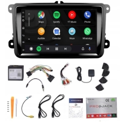 RADIO ANDROID AUTO CARPLAY VW PASSAT B6 2005 - 2011 WIFI USB 6GB 128GB