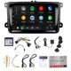 RADIO ANDROID AUTO CARPLAY VW PASSAT B6 2005 - 2011 WIFI USB 6GB 128GB