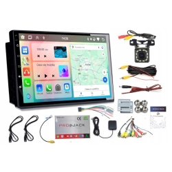 RADIO NAVI GPS 2DIN WiFI BLUETOOTH RDS CARPLAY ANDROID AUTO 6/128GB KAMERA