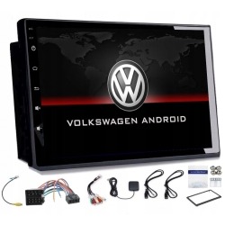 RADIO NAWIGACJA 2 DIN VW PASSAT B5 GOLF 4 POLO 4 VW T5 CARPLAY 2/64GB PO ZWROCIE