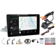 RADIO NAWIGACJA ANDROID GPS 1 DIN 9 CALI USB BT WIFI CARPLAY USB 2/32GB
