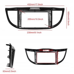 RAMKA MONTAŻOWA HONDA CRV 2012-2018 POD RADIO 9 CALI PO ZWROCIE