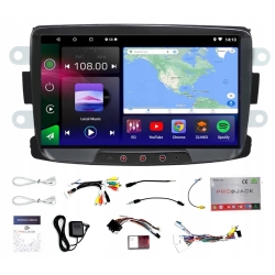 RADIO NAWIGACJA GPS ANDROID DACIA DUSTER 2012-2020 BT CARPLAY 2GB 64GB PO ZWROCIE