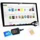 RADIO GPS ANDROID 2DIN WIFI CARPLAY BLUETOOTH 6/128GB MODEM SIM 9 CALI QLED PO ZWROCIE
