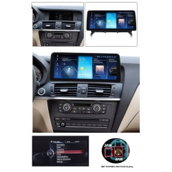 RADIO NAWIGACJA ANDROID BMW F25 X3 F26 X4 2011-2016 CARPLAY WIFI 4/64GB SIM PO ZWROCIE