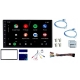 RADIO 2 DIN RDS BLUETOOTH ANDROID AUTO CARPLAY USB 7 CALI 4X50W PO ZWROCIE