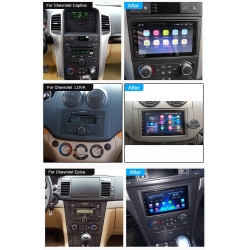 RADIO GPS ANDROID AUTO CHEVROLET CAPTIVA EPICA AVEO WIFI BT CARPLAY 2/64GB