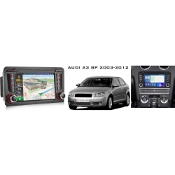 RADIO GSP ANDROID AUDI A3 8P 2003-2012 CARPLAY WIFI USB 4/64GB