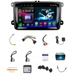 RADIO NAWIGACJA GPS ANDROID AUTO CARPLAY SKODA FABIA OCTAVIA 2 SUPERB PO ZWROCIE