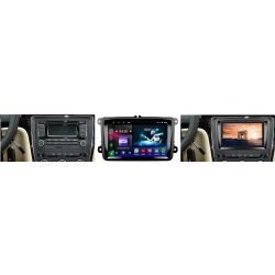 RADIO NAWIGACJA GPS ANDROID AUTO CARPLAY SKODA FABIA OCTAVIA 2 SUPERB PO ZWROCIE