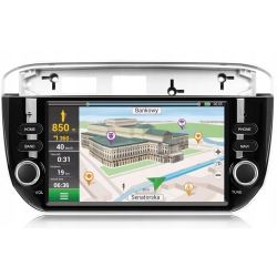RADIO NAWIGACJA GPS ANDROID FIAT PUNTO EVO LINEA 2012-2018 CARPLAY 4/64GB