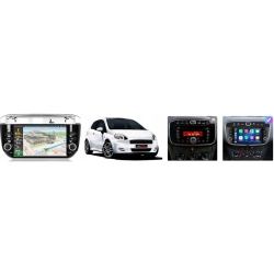 RADIO NAWIGACJA GPS ANDROID FIAT PUNTO EVO LINEA 2012-2018 CARPLAY 4/64GB