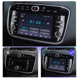 RADIO NAWIGACJA GPS ANDROID FIAT PUNTO EVO LINEA 2012-2018 CARPLAY 4/64GB