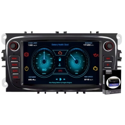 RADIO NAWIGACJA ANDROID FORD FOCUS S-MAX MONDEO MK3 WIFI CARPLAY 6/128GB