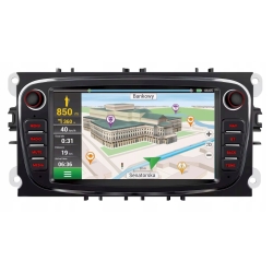 RADIO NAWIGACJA ANDROID FORD FOCUS S-MAX MONDEO MK3 WIFI CARPLAY 6/128GB